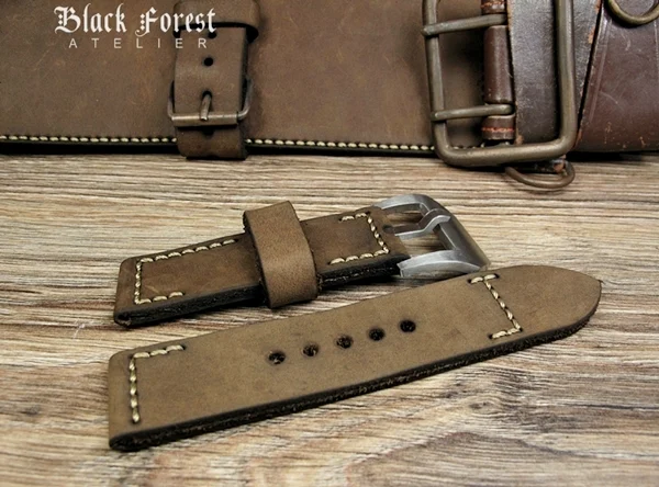 BF26 Vintage Ammo Style Strap size 22mm/24mm/26mm/28mm – image 8